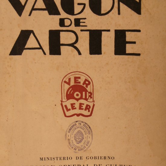 Vagón de Arte / El proyecto ideado para itinerar el Museo por la Provincia en 1951