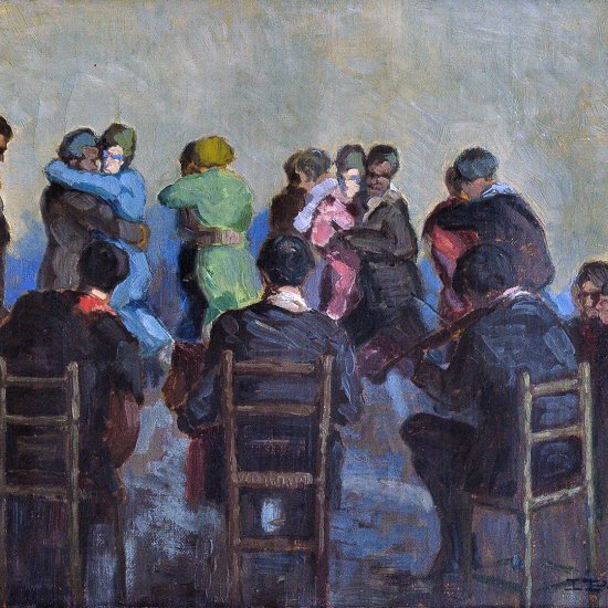 Inv. 106 / Indalecio Vicente Pereyra / La milonga / MPBA