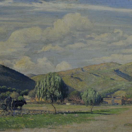 Inv. 67 / Ítalo Botti / Paisaje / MPBA
