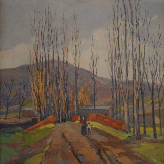 Inv 104 / Pascual Ayllon / Paisaje / MPBA