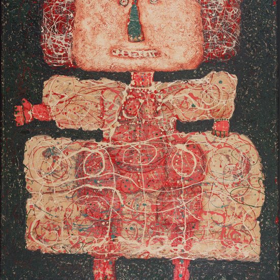 Inv. 2105 / Luis Fernando Benedit / La niña cursi / MPBA