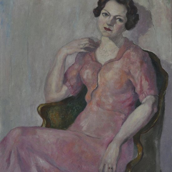 Inv. 667 / Cayetano Donnis / Armonía en rosa / MPBA
