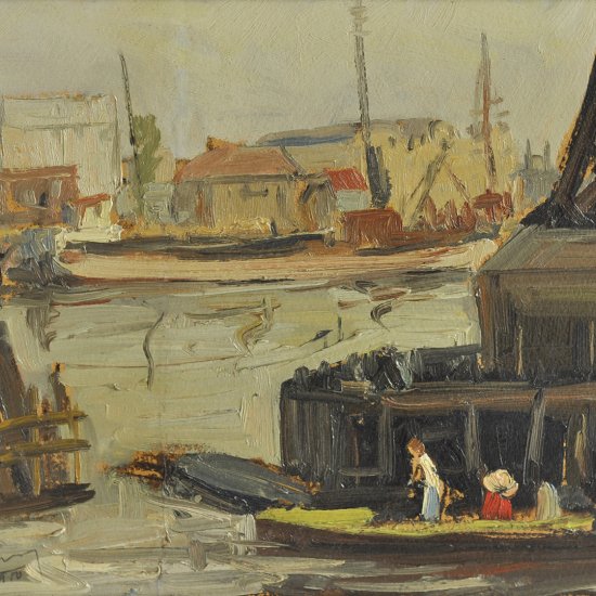 Inv. 1394 / Eduardo Martínez Boero / Paisaje / MPBA