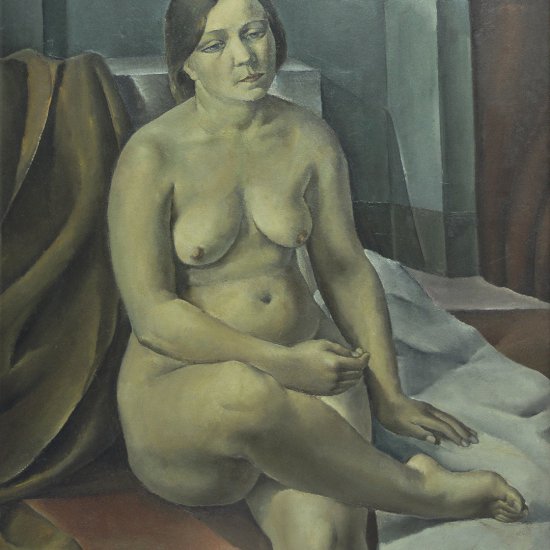 Inv. 247 / Juan Carlos Castagnino / Desnudo / MPBA