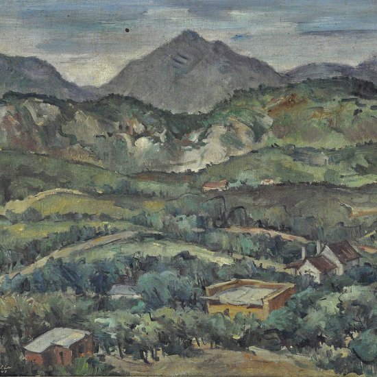 Inv. 1062 / Juan Carlos Miraglia / Paisaje de Unquillo / MPBA
