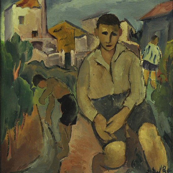 Inv. 192 / Juan Del Prete / Chicos / MPBA