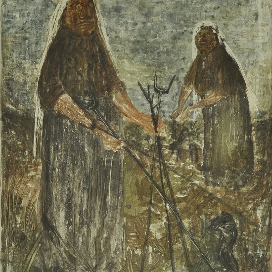 Inv. 1954 / Leónidas Gambartes / Conjuro de sapo / MPBA