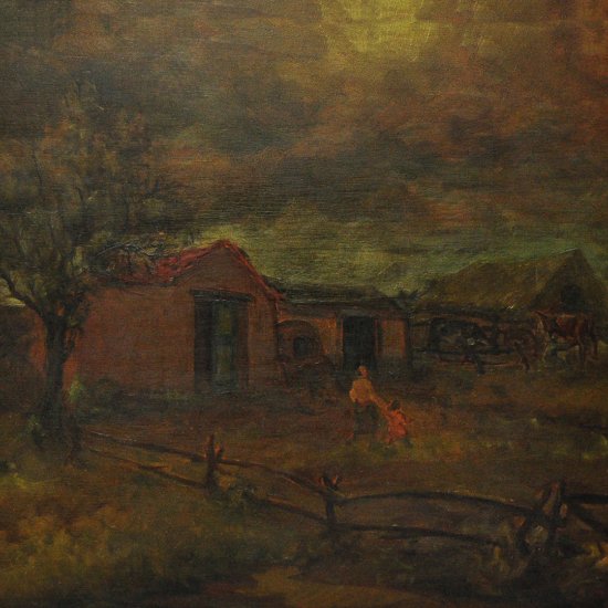 Inv. 756 / Miguel Ángel Elgarte / Paisaje / MPBA