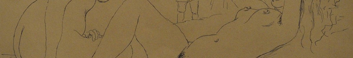 Inv. 992 / Carlos Leao / Mujeres/ MPBA