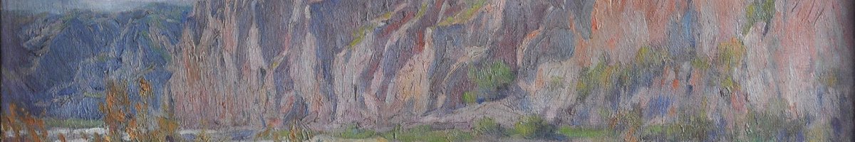 Inv. 58 / Juan Peláez / Barrancas de Lulunta / MPBA