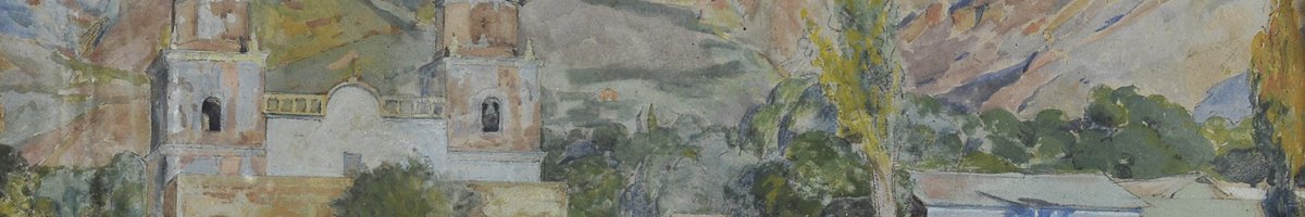 Inv. 78 / Leonie Mathis / Paisaje de Tilcara / MPBA