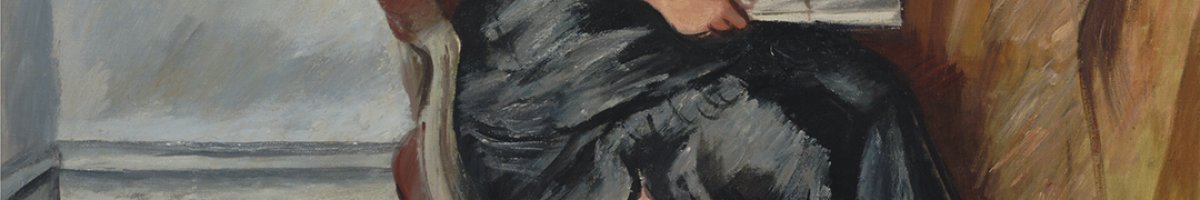 Inv. 177 / Héctor Basaldúa / Señorita de Pissarro / MPBA