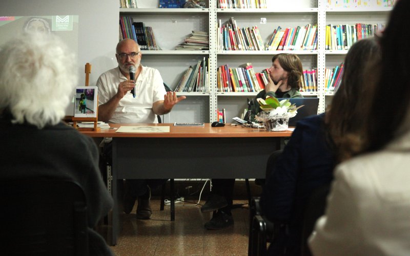 Se presentó el libro “Nieto de artista”