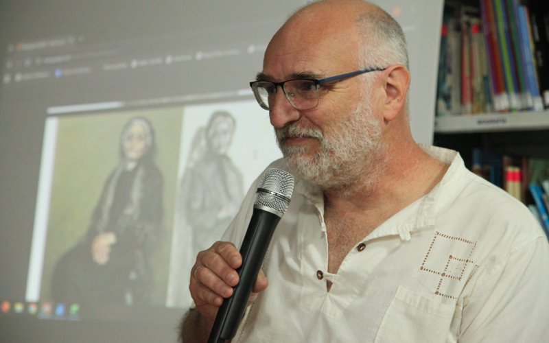 Se presentó el libro “Nieto de artista”