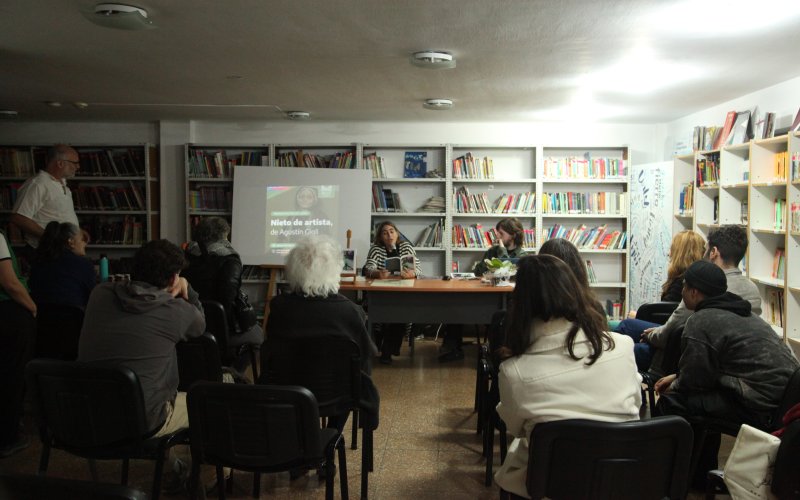 Se presentó el libro “Nieto de artista”