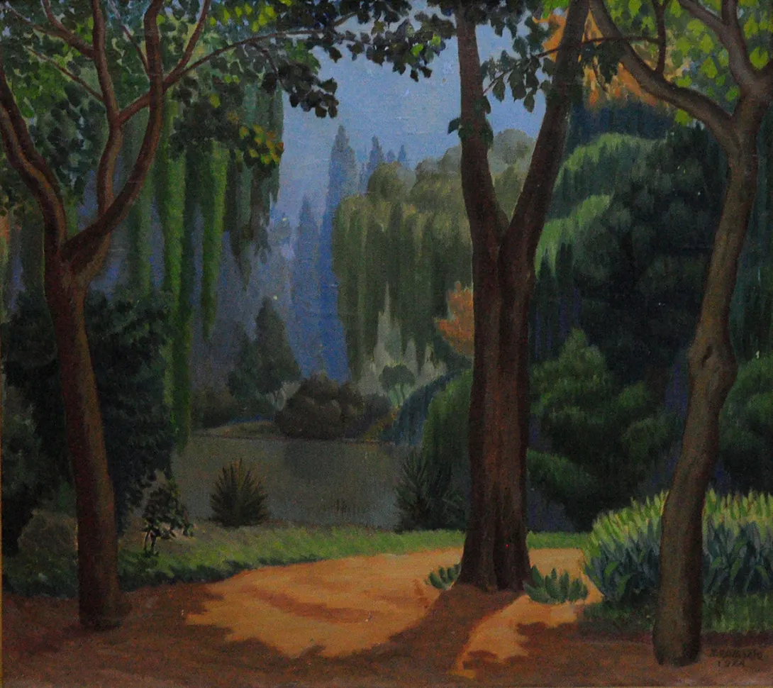 Inv. 95 / Adolfo Travascio / Bosque chaqueño / MPBA