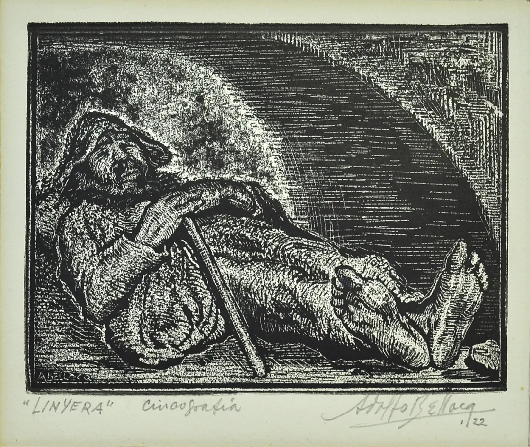 Inv. 2241 / Adolfo Bellocq / Linyera / MPBA