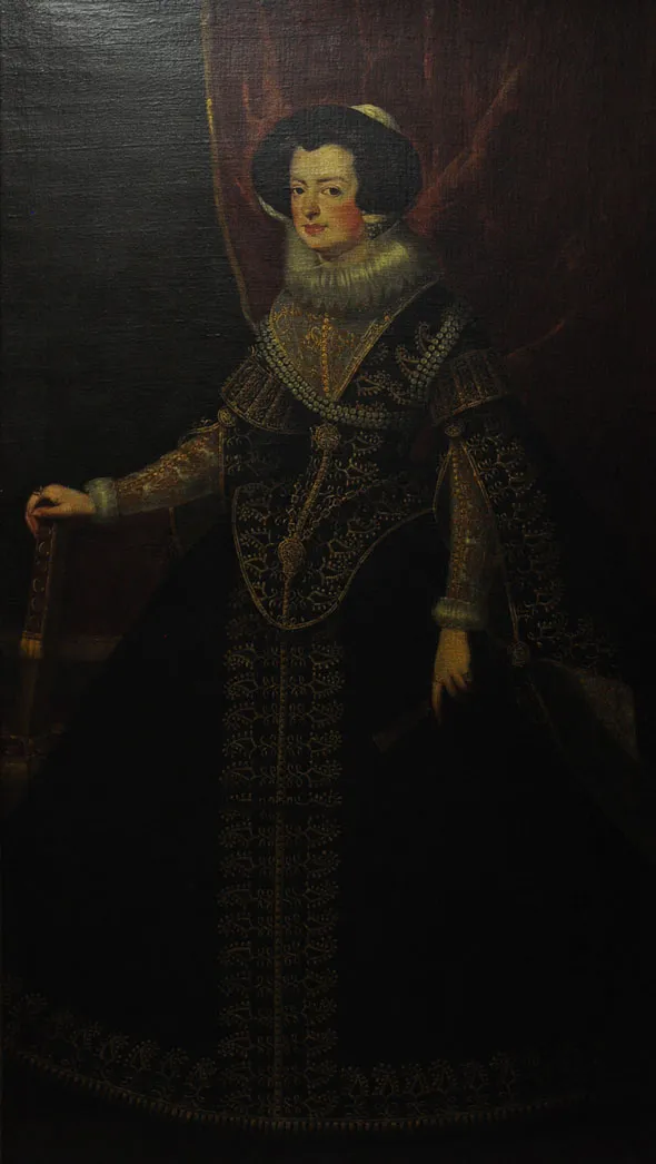 Inv. 239 / Claudio Coello (atribuído) / Retrato de mujer / MPBA