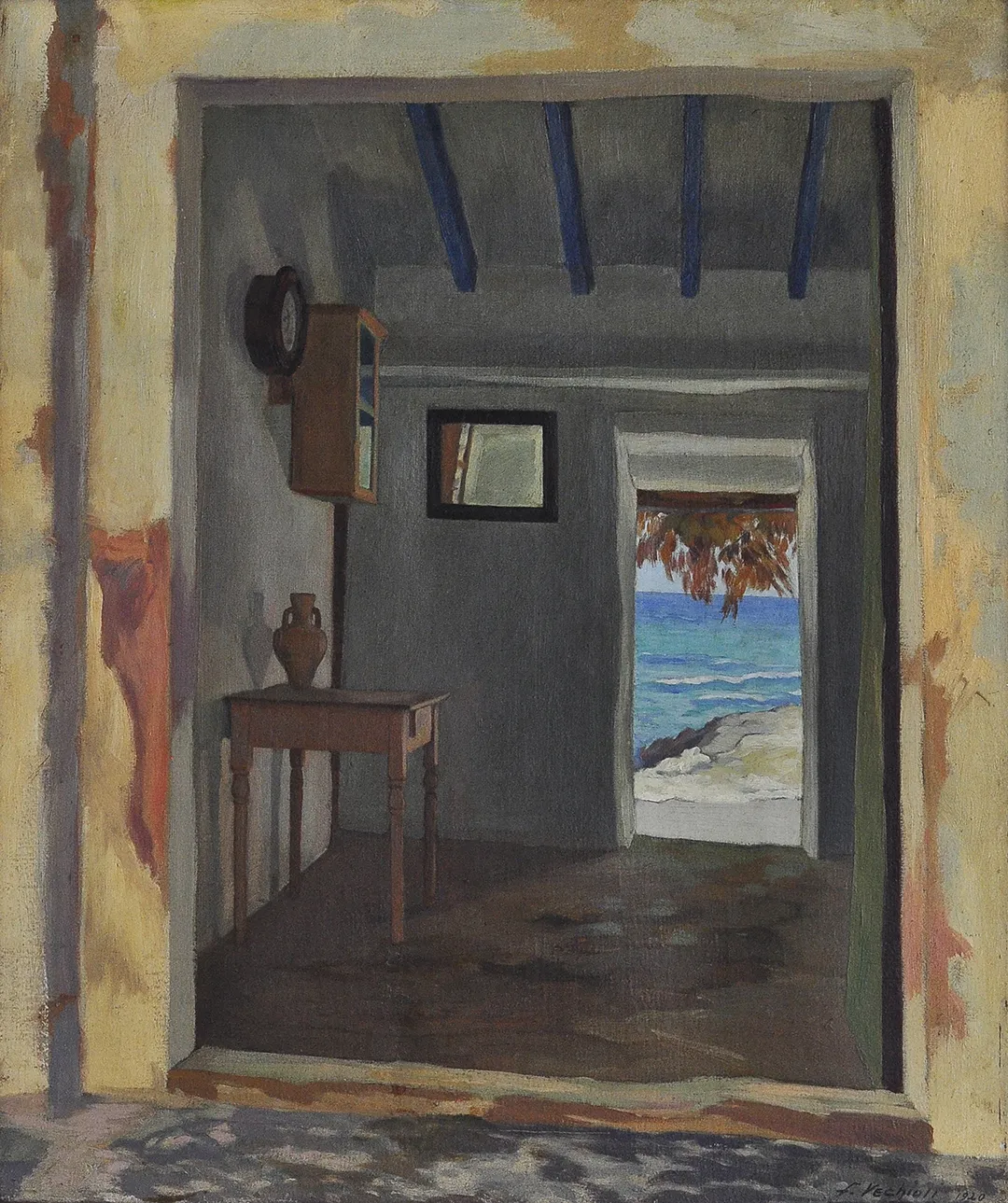 Inv. 68 / Felipe Francisco Vecchioli / Interior Mallorquín / MPBA