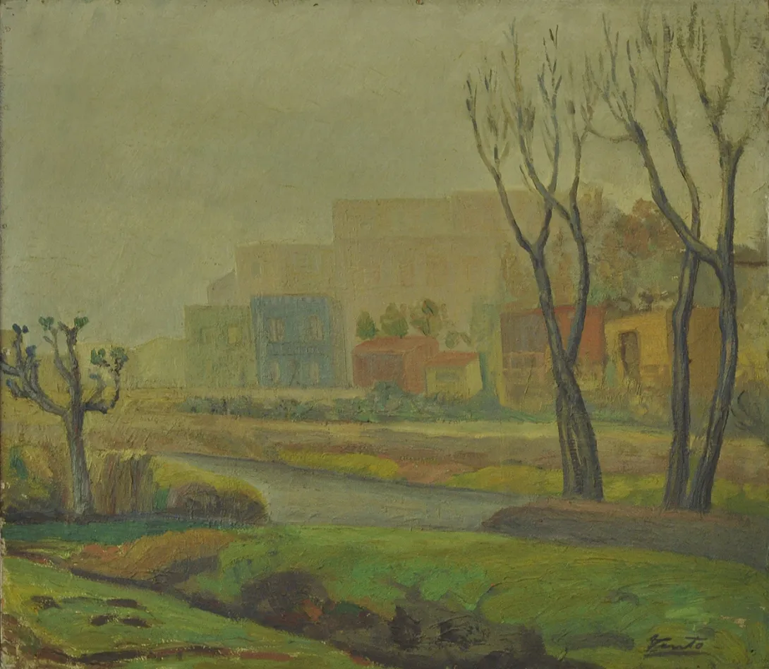 Inv. 316 / Vicente Vento / Gris / MPBA