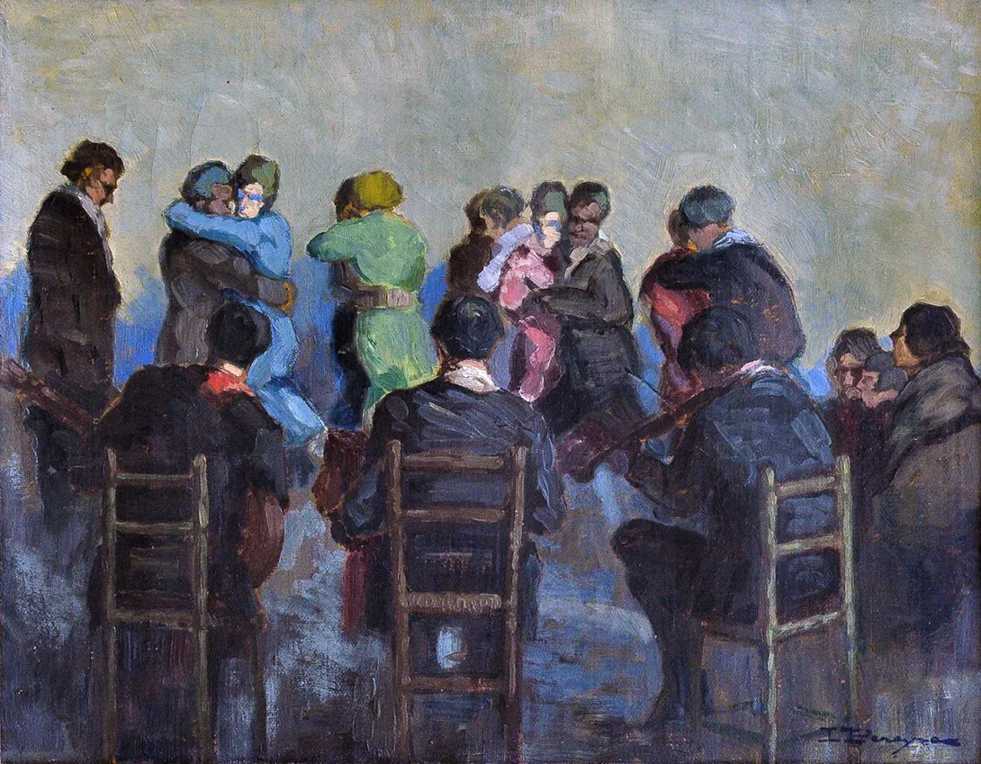 Inv. 106 / Indalecio Vicente Pereyra / La milonga / MPBA
