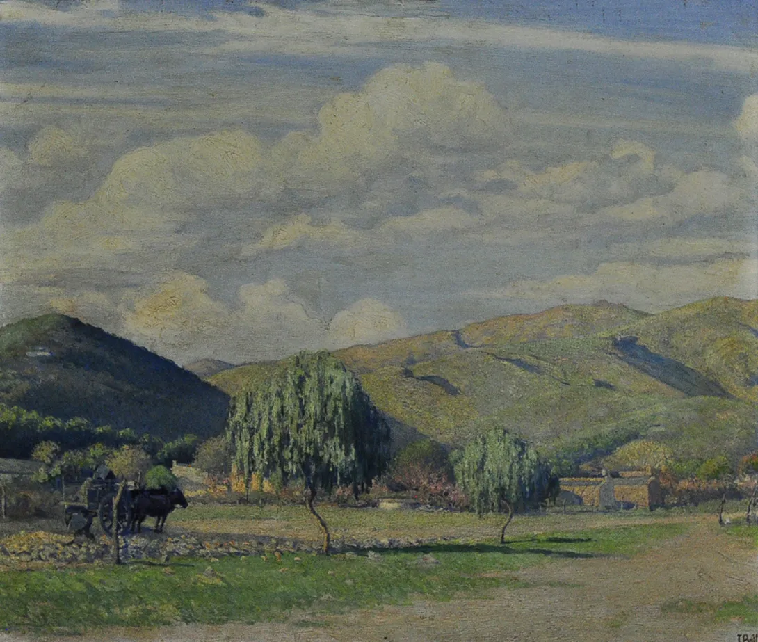 Inv. 67 / Ítalo Botti / Paisaje / MPBA