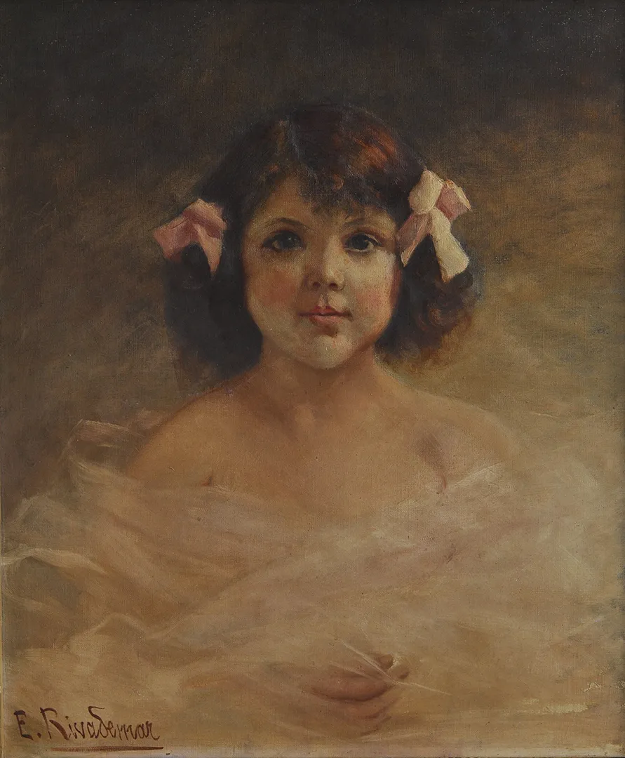 Inv. 3329 / Ernestina Rivademar / Retrato / MPBA