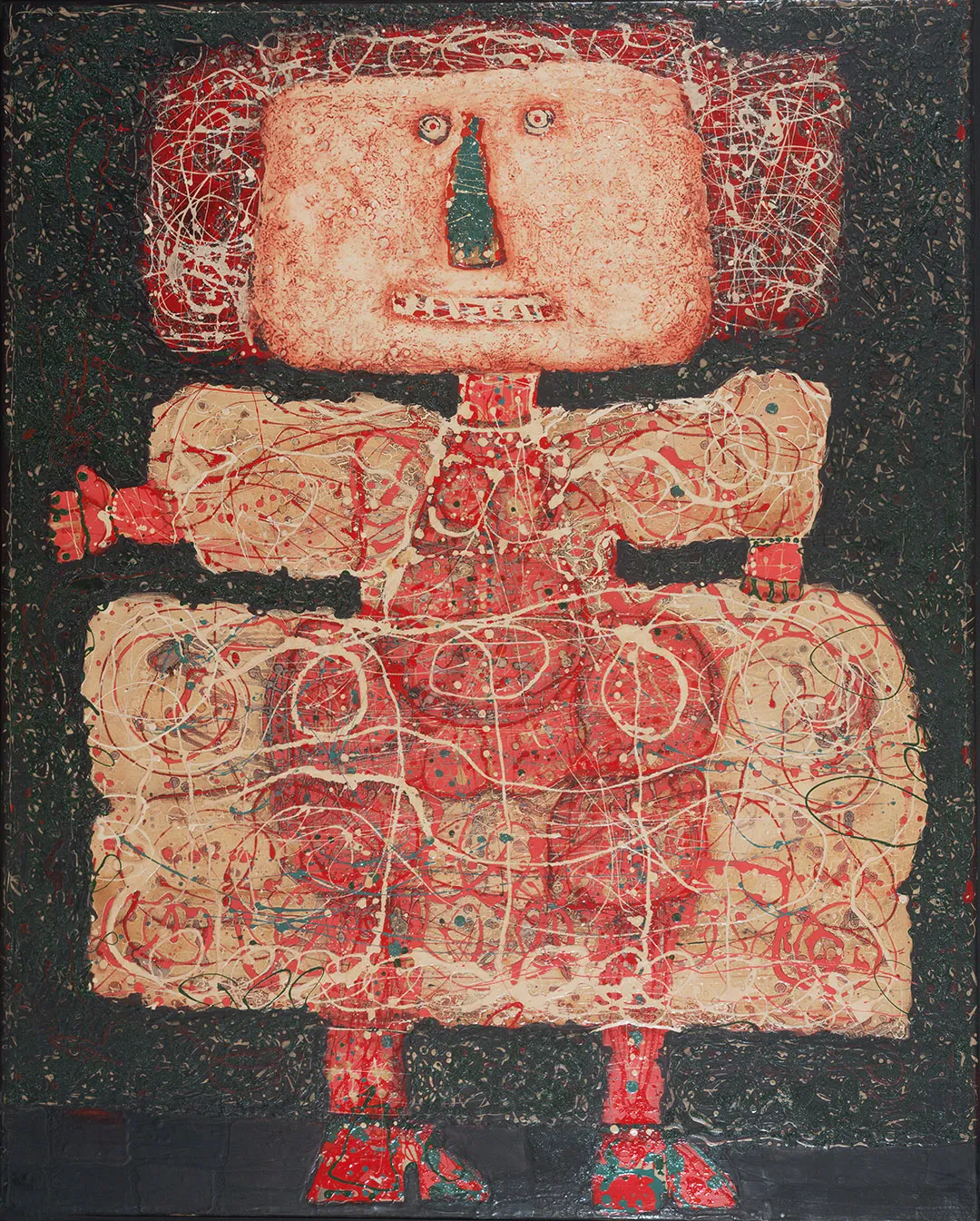 Inv. 2105 / Luis Fernando Benedit / La niña cursi / MPBA