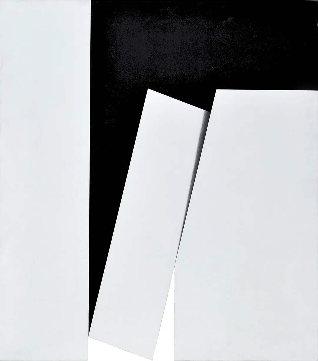 Inv. 2863 / Raúl Mazzoni / Plano espacial / MPBA