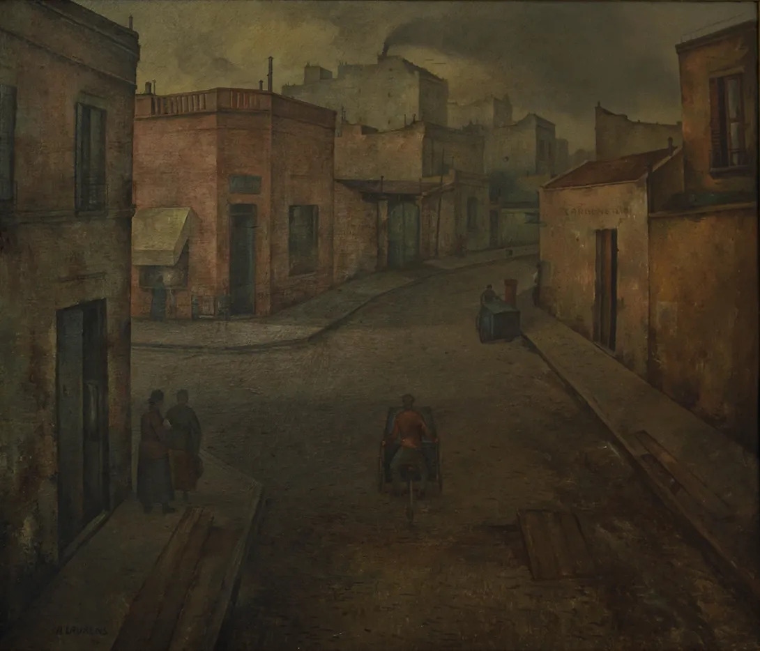 Inv. 1166 / Abel Américo Laurens / Calle de Almagro / MPBA