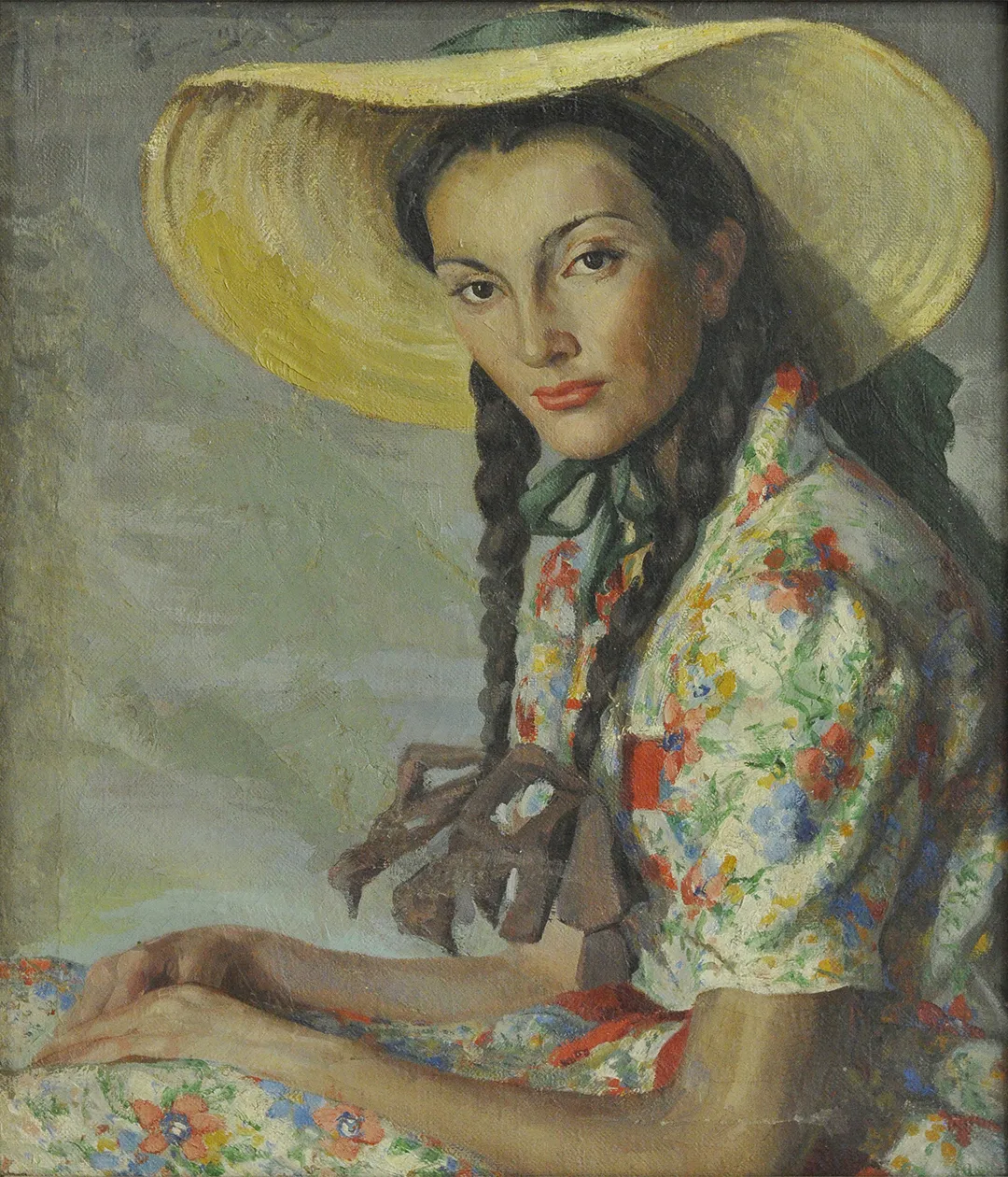 Inv. 823 / Adela Simó de Solá / Agnes / MPBA