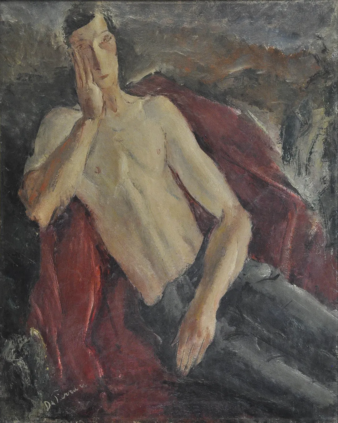 Inv. 189 / Adolfo De Ferrari / Figura / MPBA