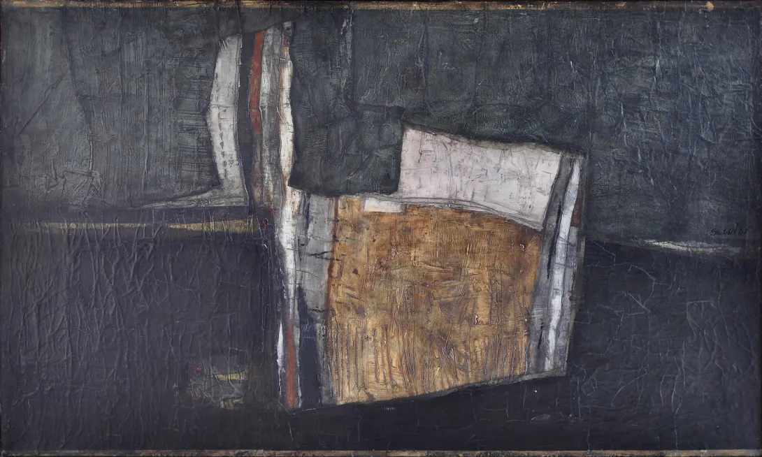 Inv. 1802 / Antonio Seguí / Para un paisaje americano / MPBA