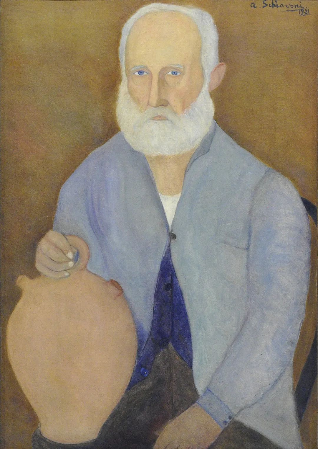 Inv. 148 / Augusto Schiavoni / Viejo / MPBA