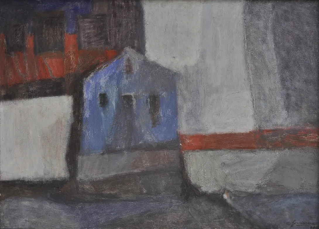 Inv. 1798 / Carlos Gorriarena / Galpones / MPBA