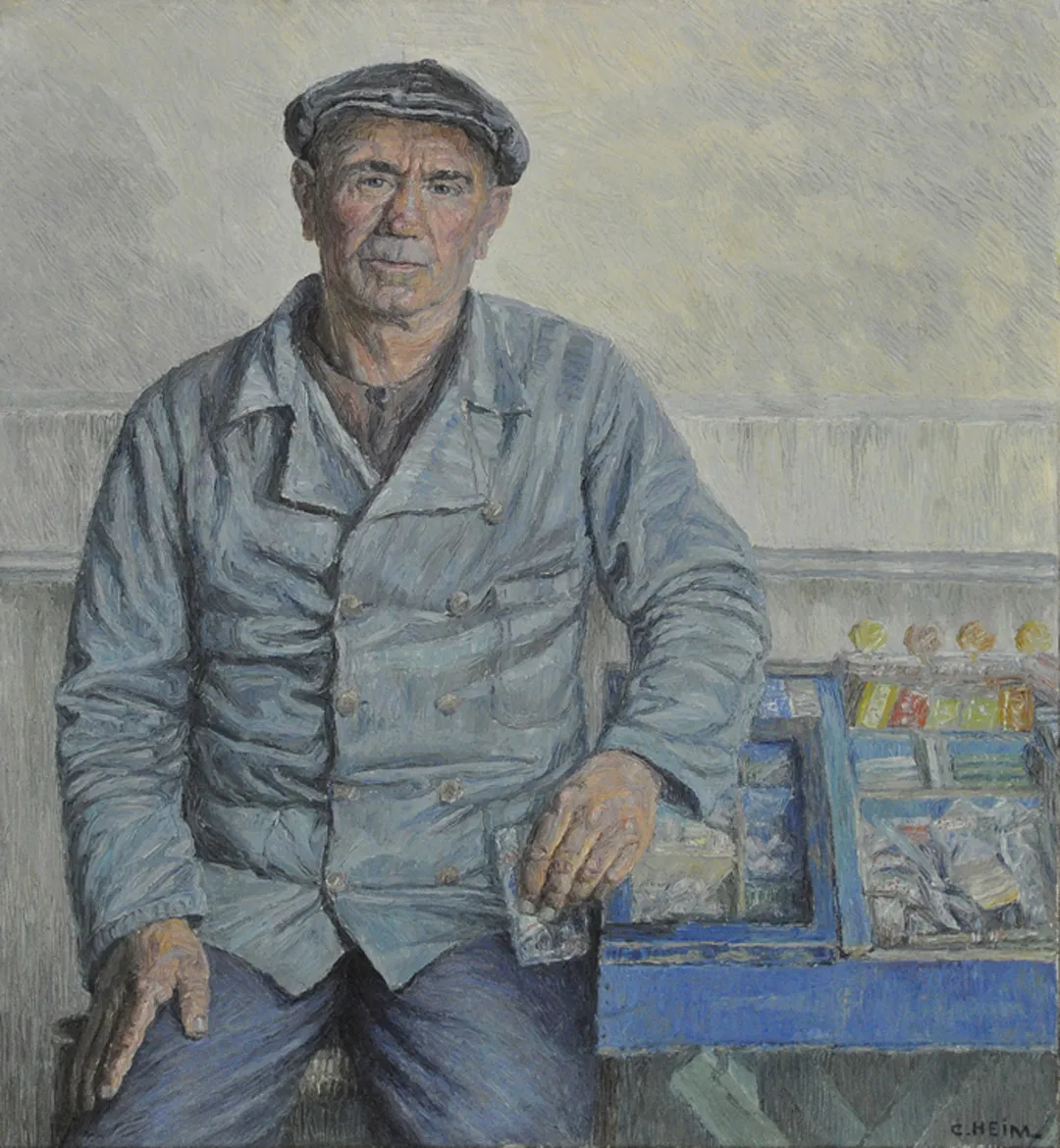 Inv. 1101 / Carlos Heim / Caramelero de mi barrio / MPBA