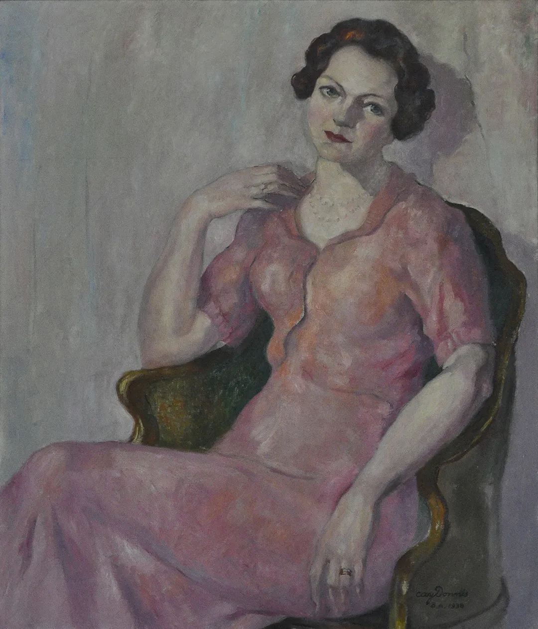 Inv. 667 / Cayetano Donnis / Armonía en rosa / MPBA