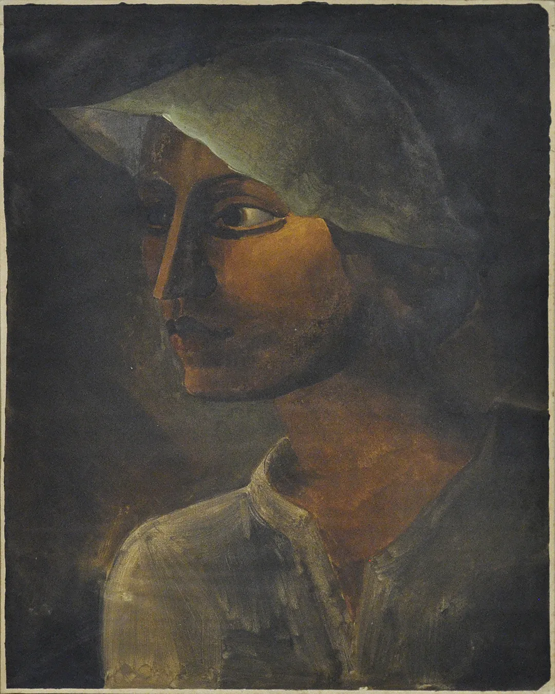 Inv. 481 / Demetrio Urruchúa / Cabeza / MPBA