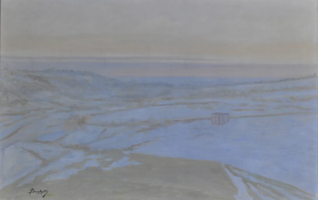 Inv. 1063 / Faustino Brughetti / Desolación / MPBA