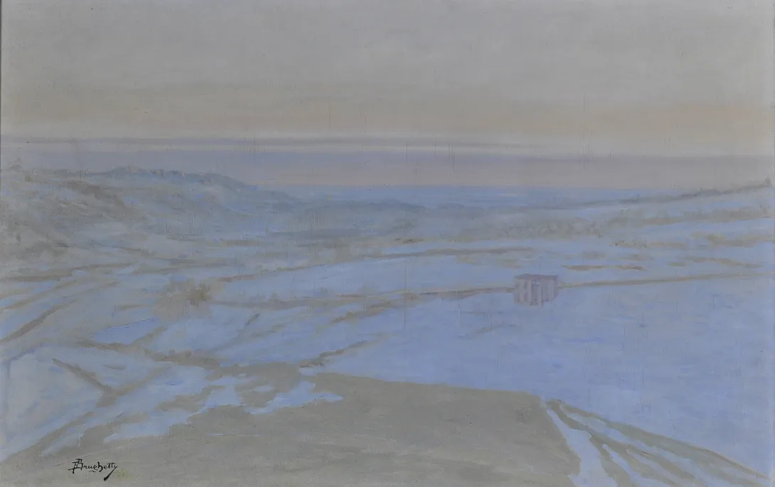 Inv. 1063 / Faustino Brughetti / Desolación / MPBA