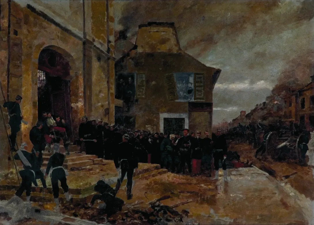 Inv. 1328 / Francisco Fernandéz Villanueva / Hospital de sangre / MPBA