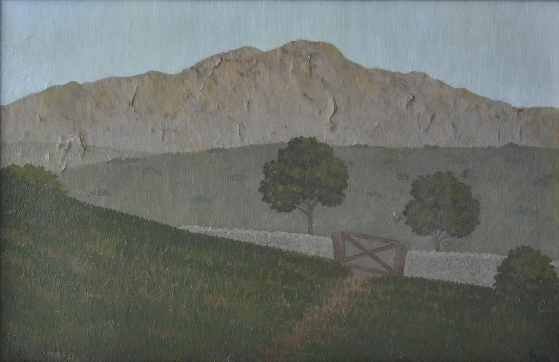 Inv. 290 / Fray Guillermo Butler / Paisaje de Córdoba / MPBA