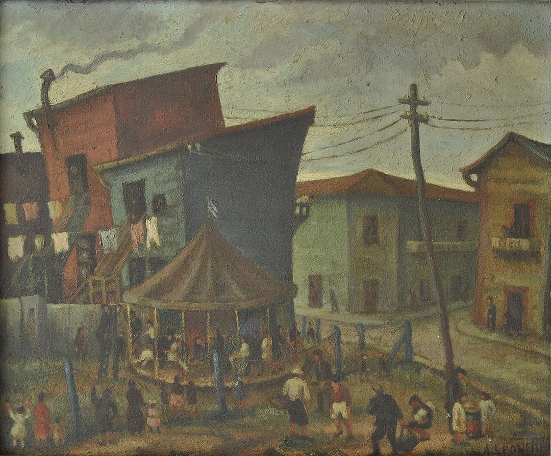 Inv. 1130 / Germán Leonetti / Esquina Boquense / MPBA