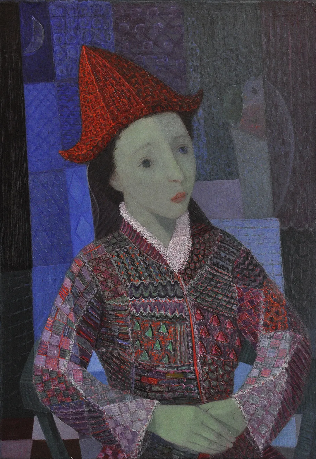 Inv. 1451 / Guido Amicarelli / Niña con disfraz / MPBA