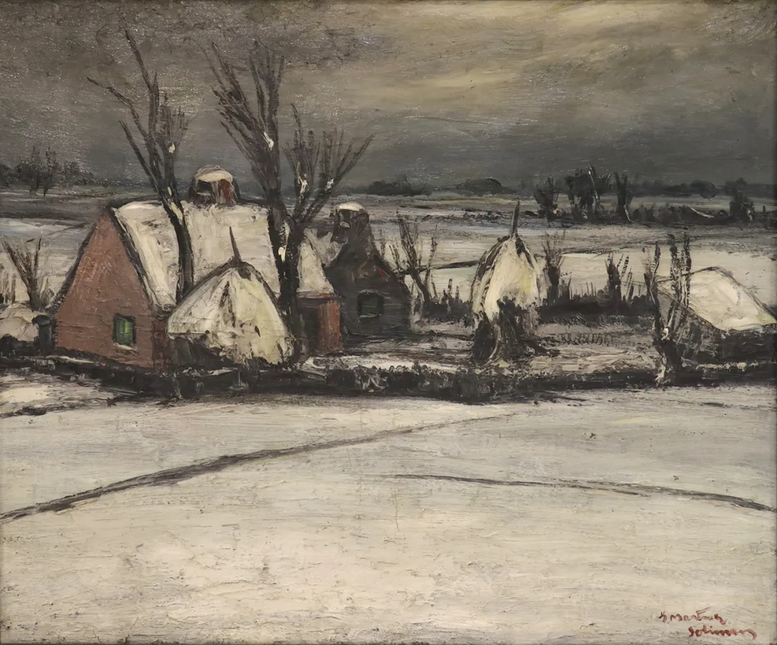 Inv. 1164 / Guillermo Martínez Solimán / Invierno / MPBA