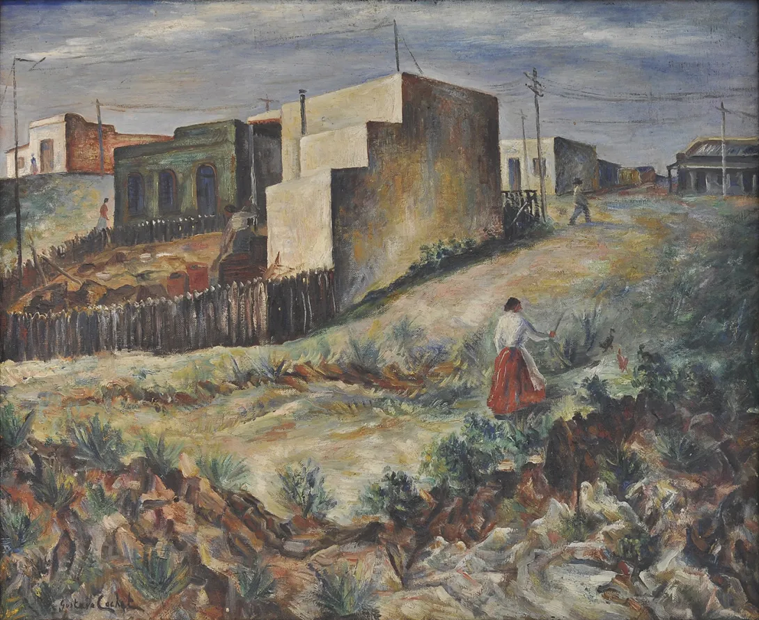 Inv. 184 / Gustavo Cochet / Alrededores de Rosario / MPBA