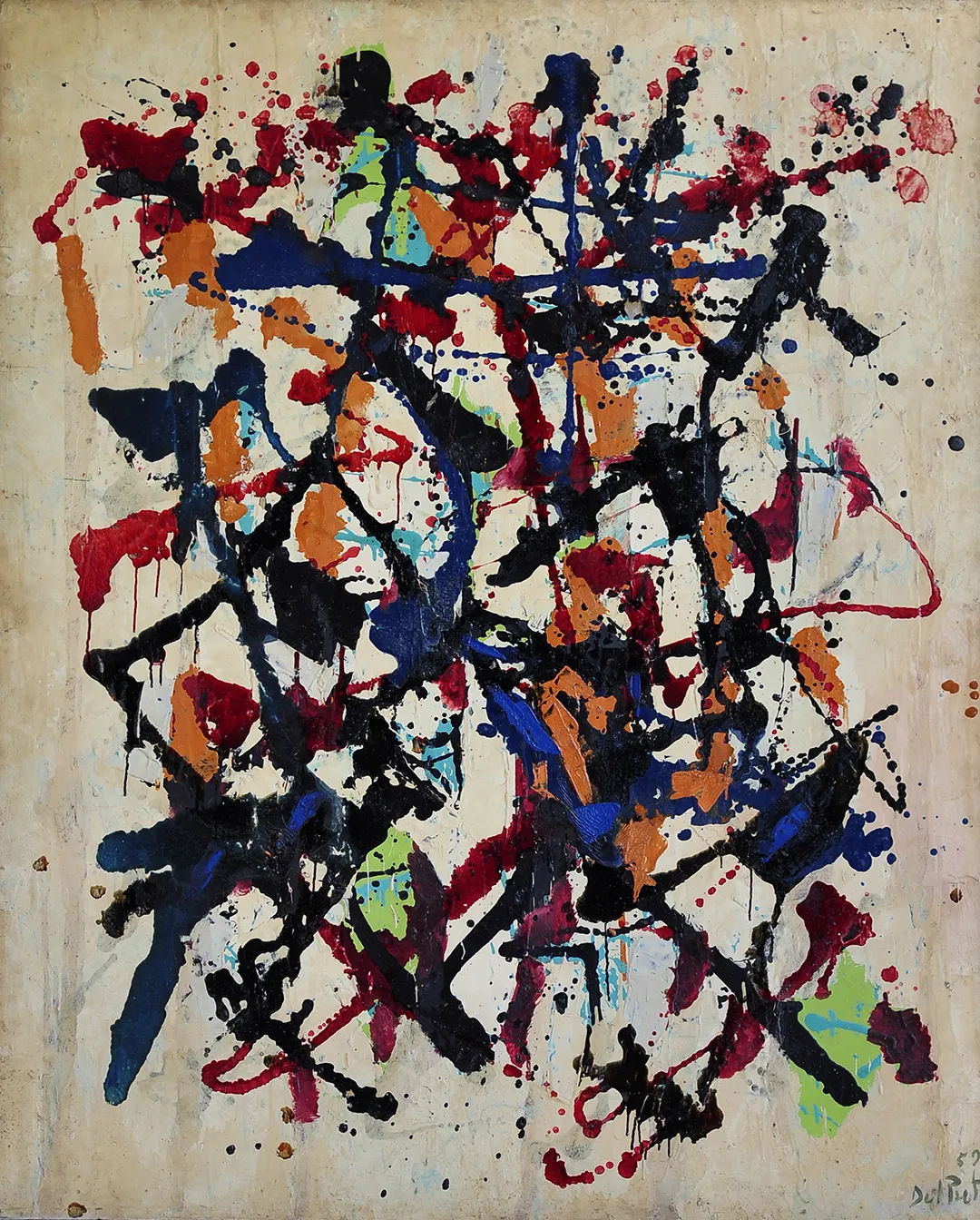 Inv. 1684 / Juan Del Prete / Pintura / MPBA