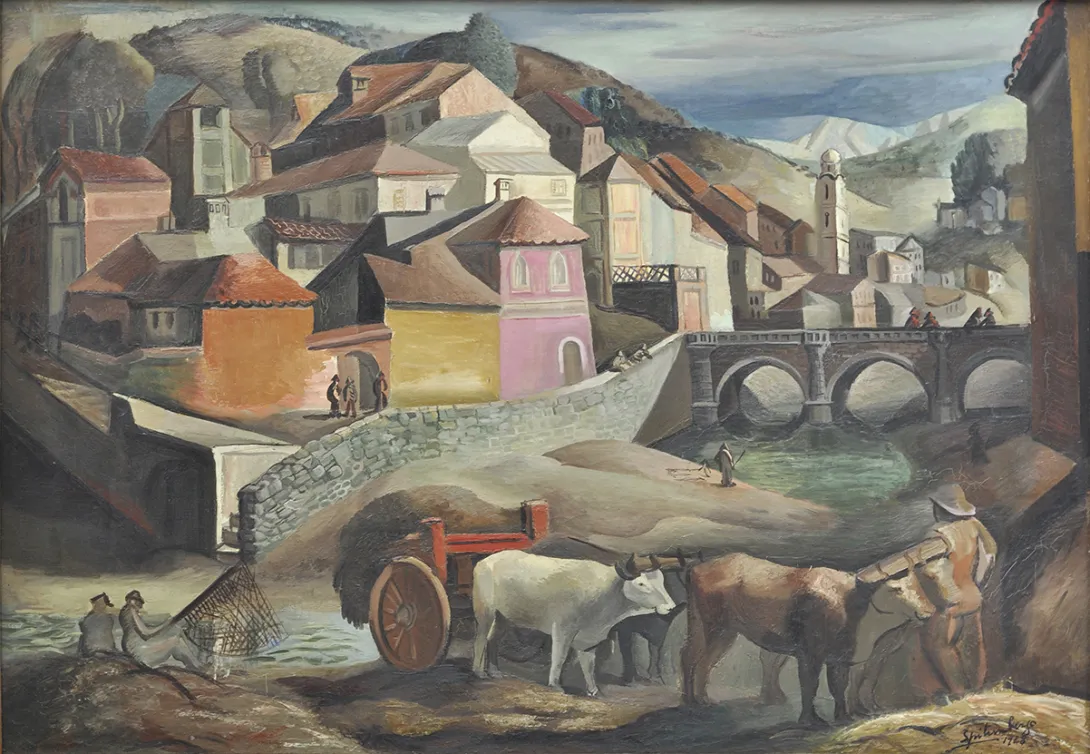 Inv. 223 / Lino Eneas Spilimbergo / San Sebastian Curone -Italia / MPBA