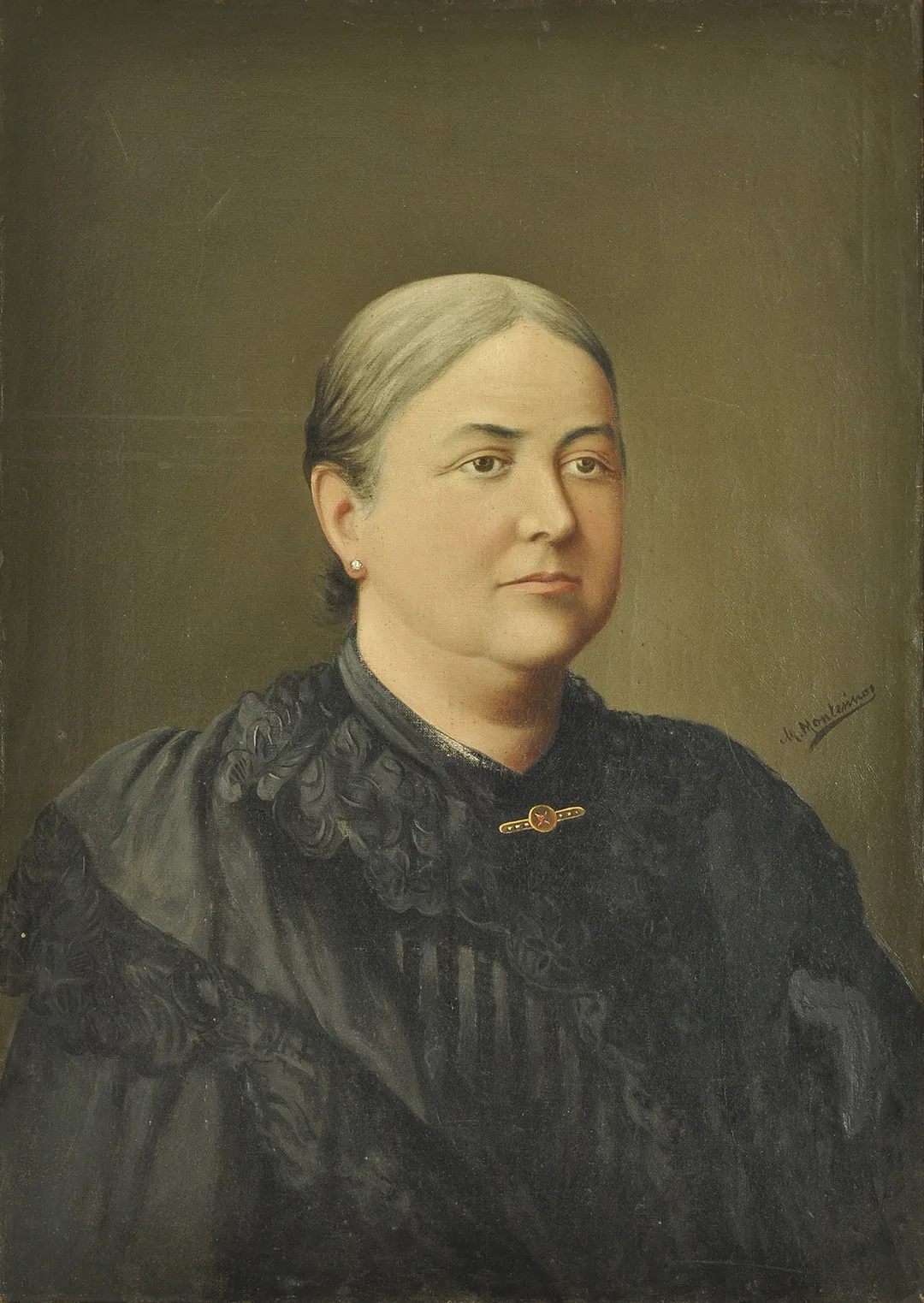 Inv. 1446 / Mariano Montesinos / Retrato / MPBA