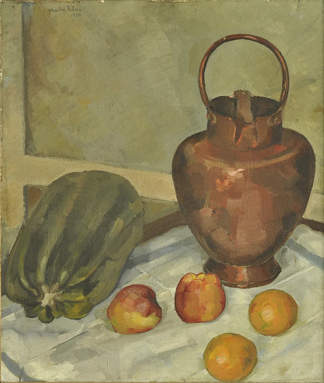 Inv. 677 / Marilina Rébora / Cobre / MPBA